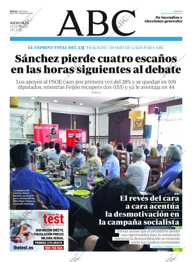 ABC MADRID 12-07-2023 página 1
