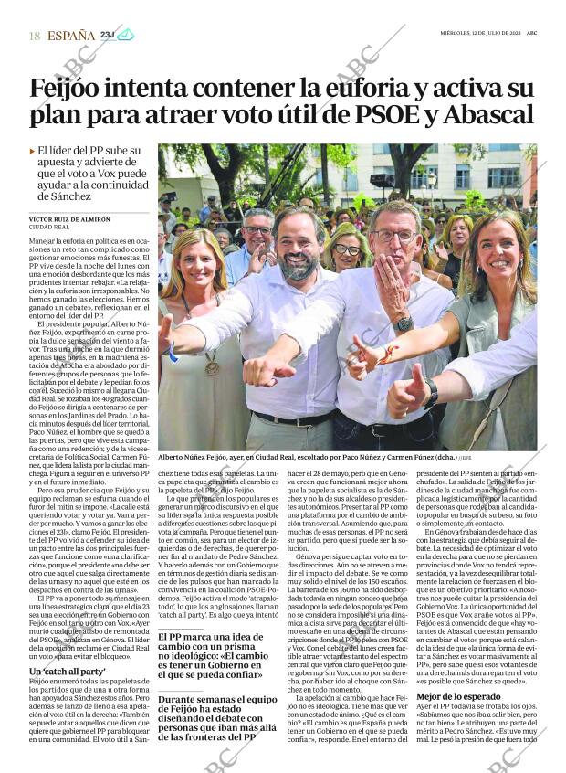 ABC MADRID 12-07-2023 página 18