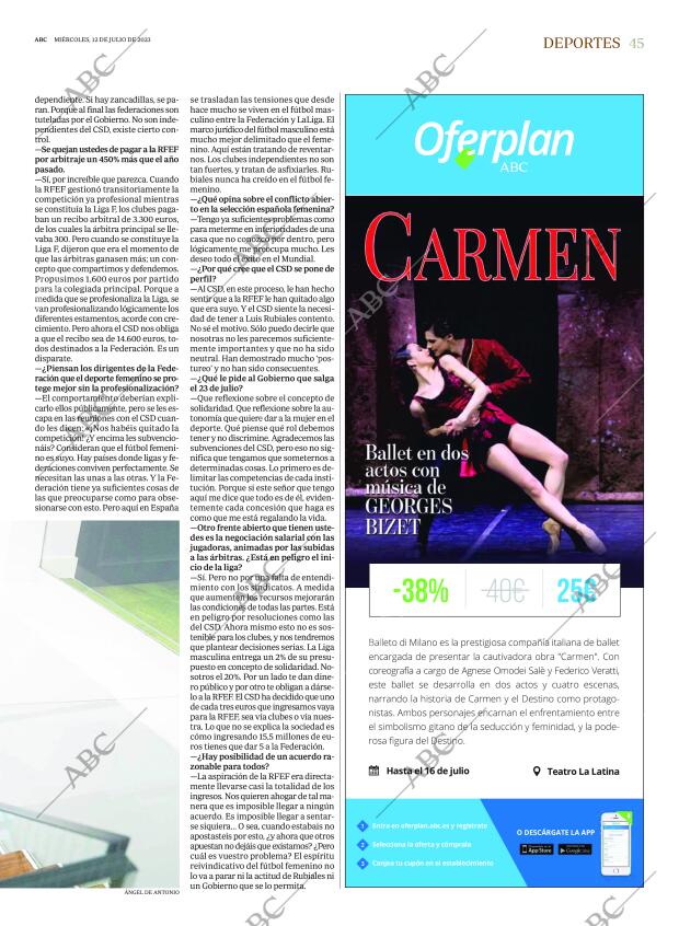 ABC MADRID 12-07-2023 página 45