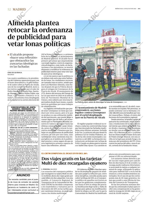 ABC MADRID 12-07-2023 página 52