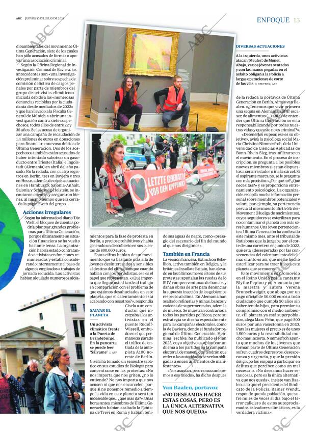 ABC MADRID 13-07-2023 página 13