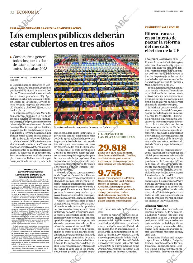 ABC MADRID 13-07-2023 página 32