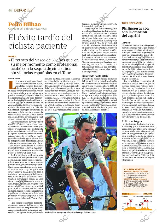 ABC MADRID 13-07-2023 página 46