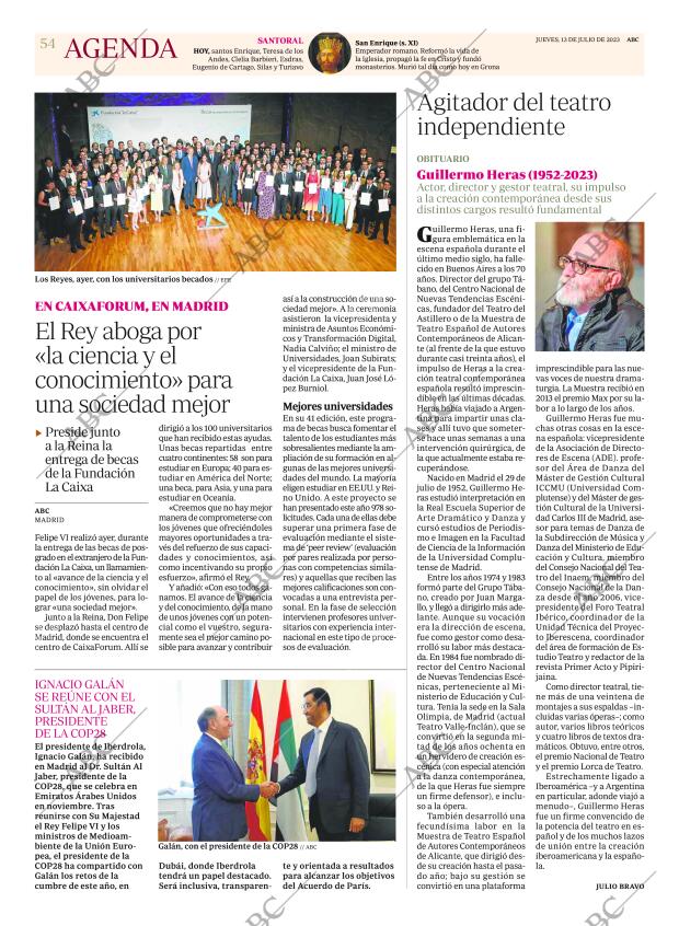ABC MADRID 13-07-2023 página 54