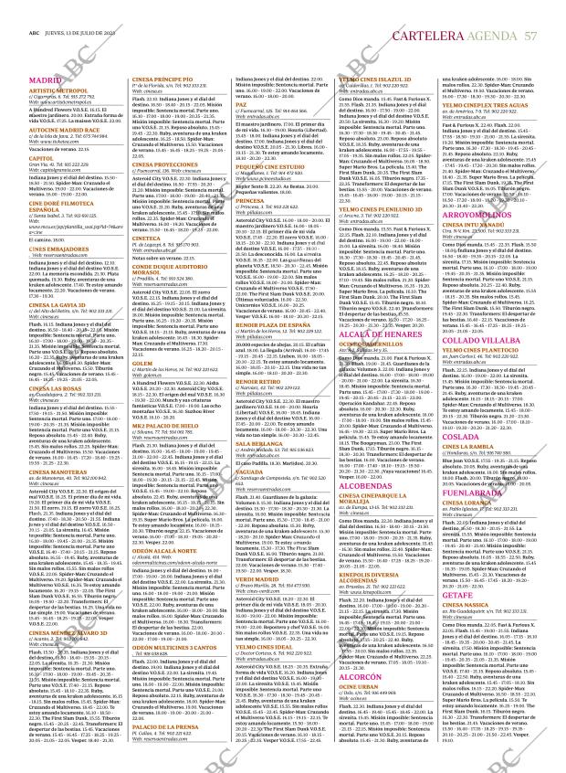 ABC MADRID 13-07-2023 página 57