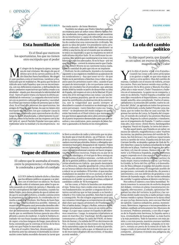 ABC MADRID 13-07-2023 página 6