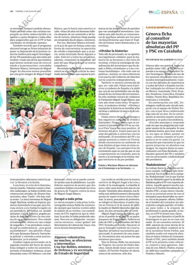 ABC MADRID 14-07-2023 página 15