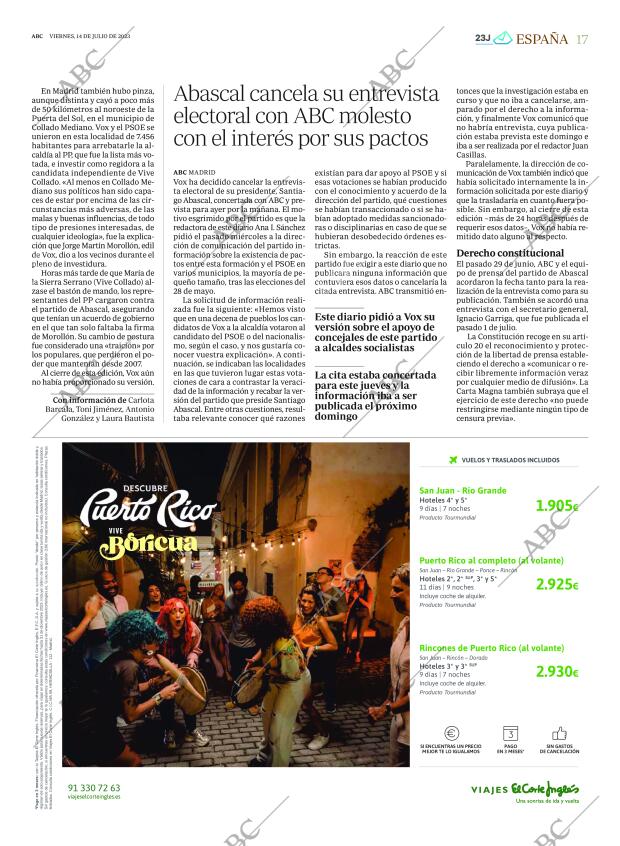 ABC MADRID 14-07-2023 página 17