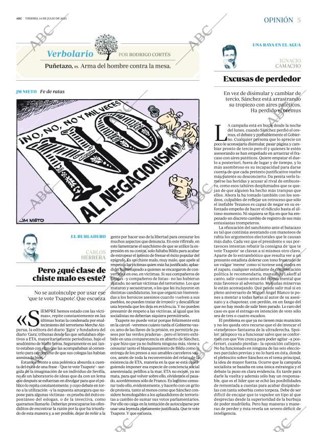 ABC MADRID 14-07-2023 página 5