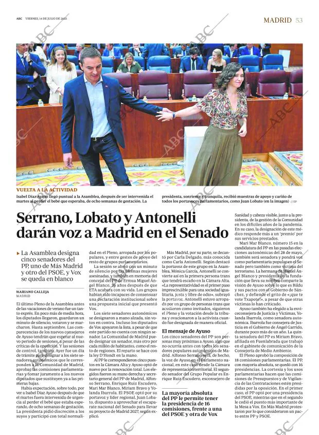 ABC MADRID 14-07-2023 página 53