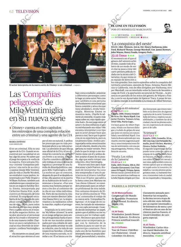 ABC MADRID 14-07-2023 página 62