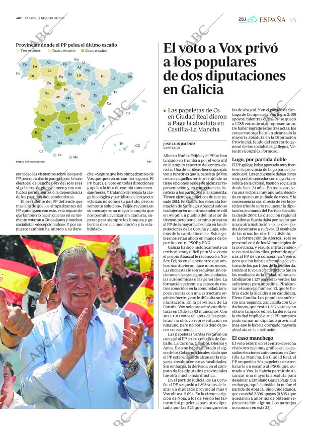 ABC MADRID 15-07-2023 página 15