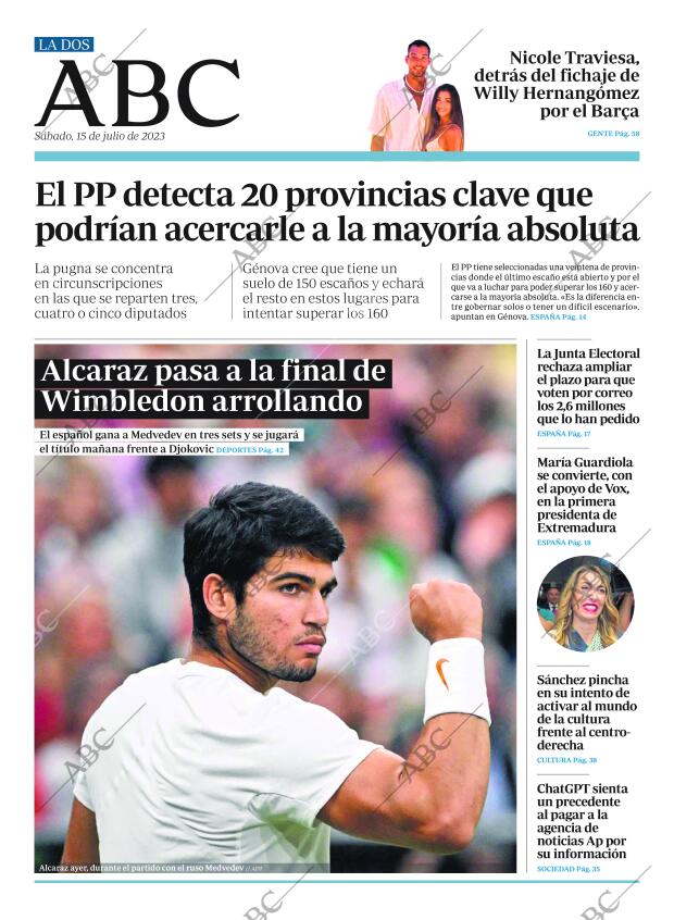 ABC MADRID 15-07-2023 página 2