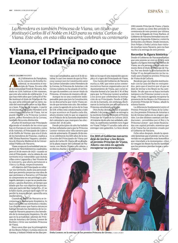 ABC MADRID 15-07-2023 página 21