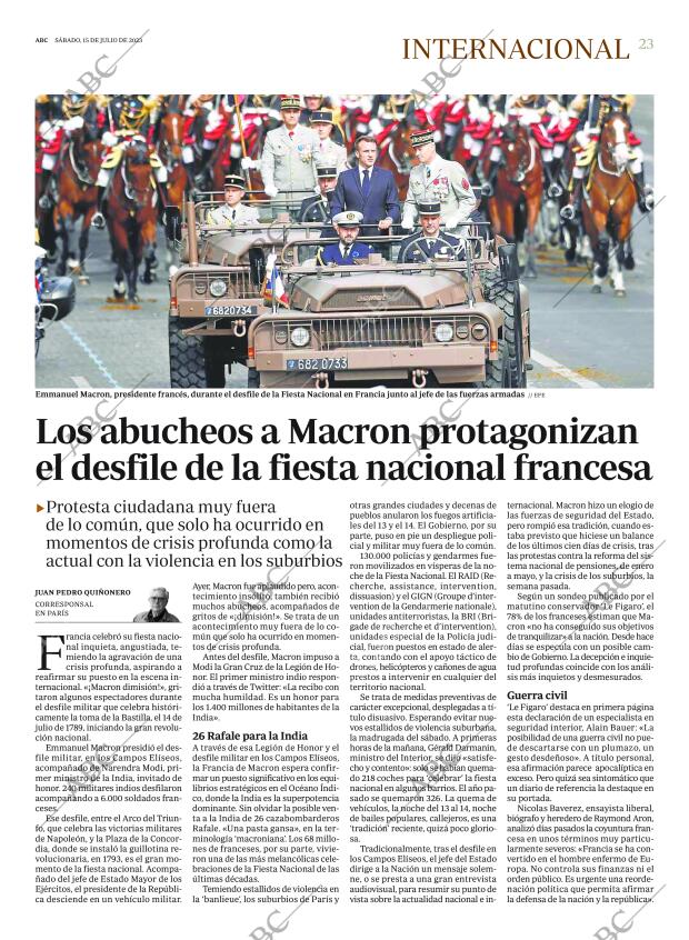 ABC MADRID 15-07-2023 página 23