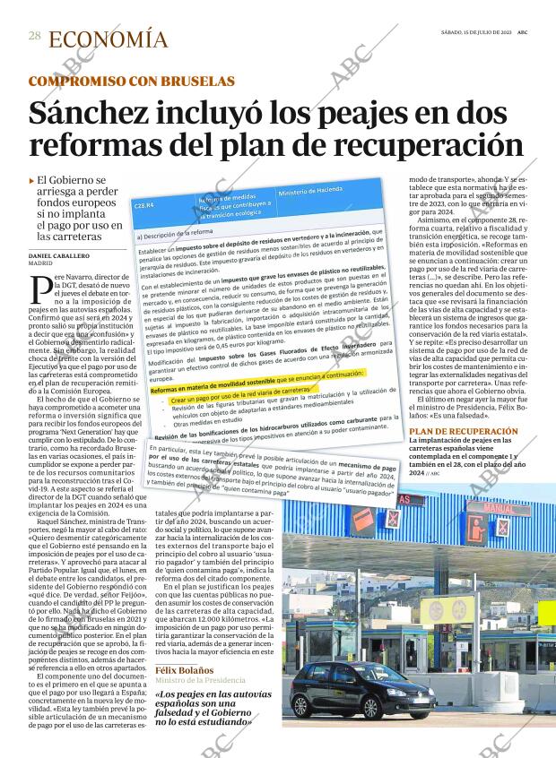 ABC MADRID 15-07-2023 página 28