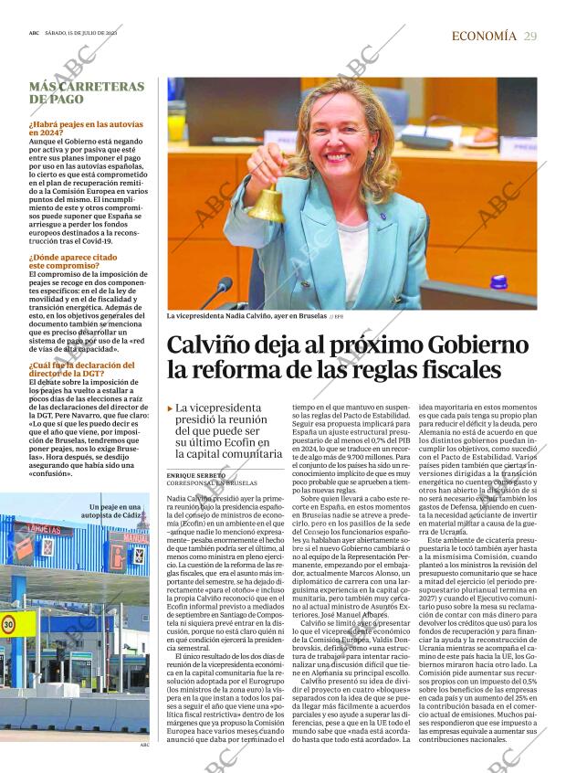 ABC MADRID 15-07-2023 página 29