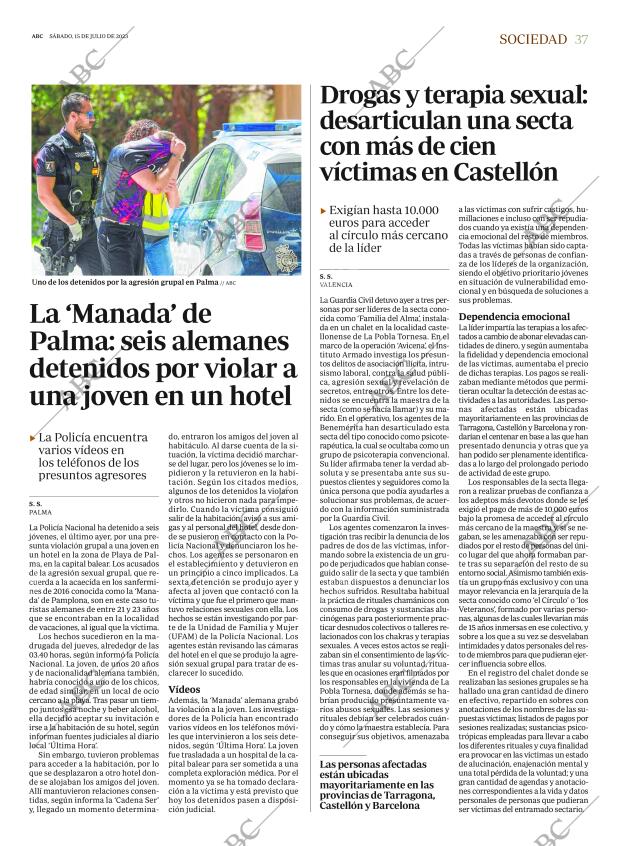 ABC MADRID 15-07-2023 página 37
