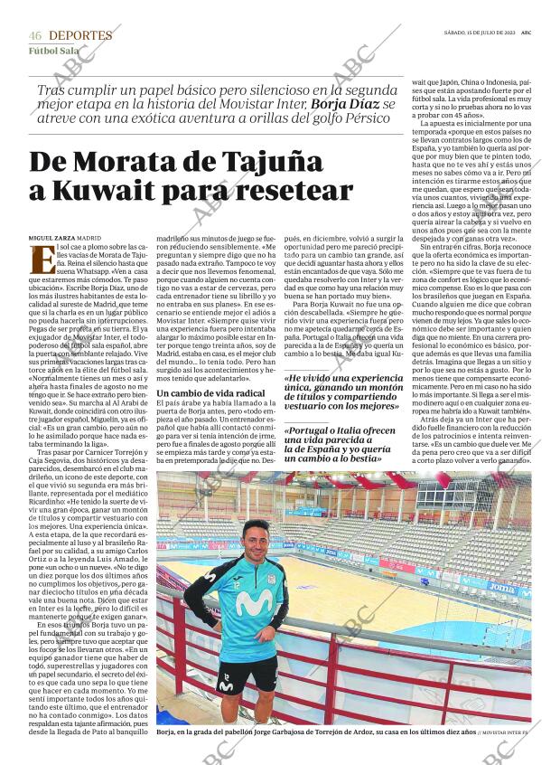 ABC MADRID 15-07-2023 página 46