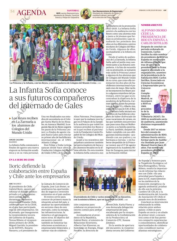 ABC MADRID 15-07-2023 página 54