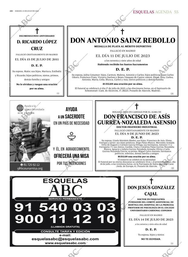 ABC MADRID 15-07-2023 página 55