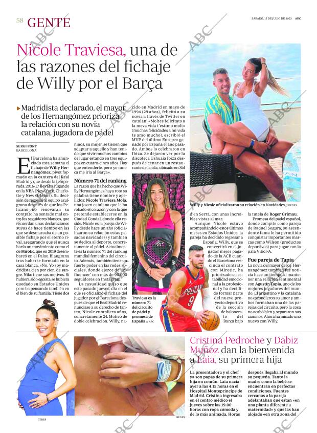 ABC MADRID 15-07-2023 página 58