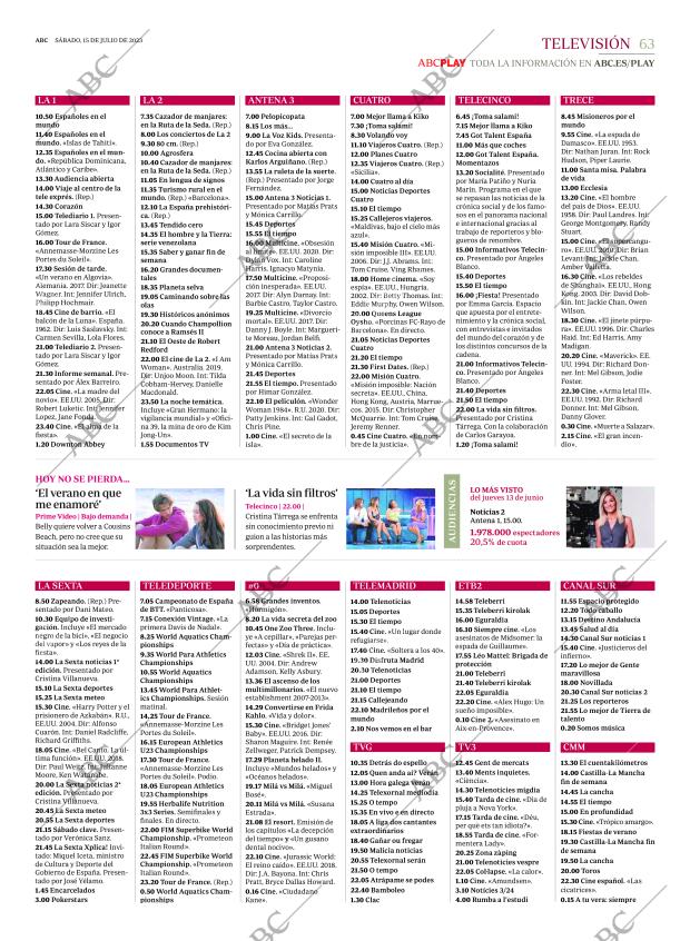 ABC MADRID 15-07-2023 página 63