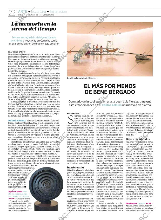 CULTURAL MADRID 15-07-2023 página 22