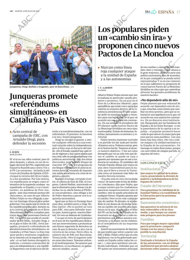 ABC MADRID 18-07-2023 página 17