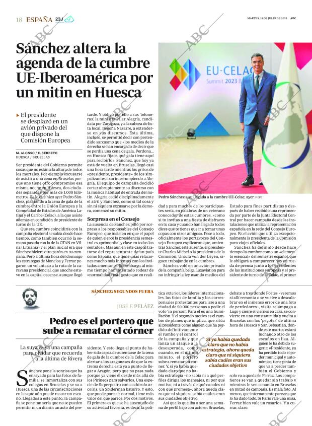 ABC MADRID 18-07-2023 página 18