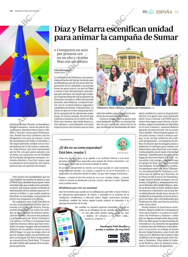 ABC MADRID 18-07-2023 página 19
