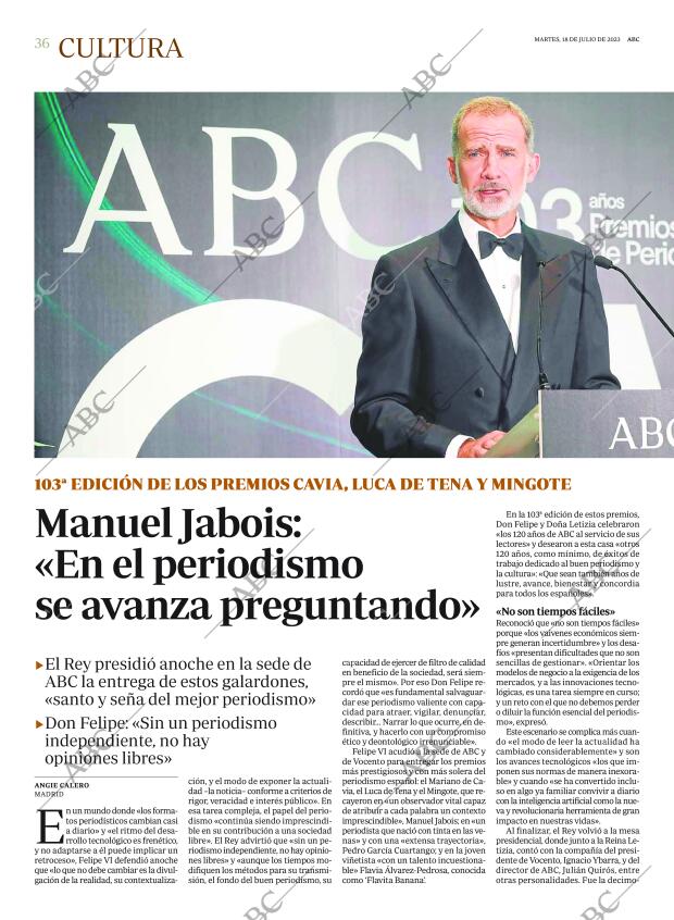 ABC MADRID 18-07-2023 página 36