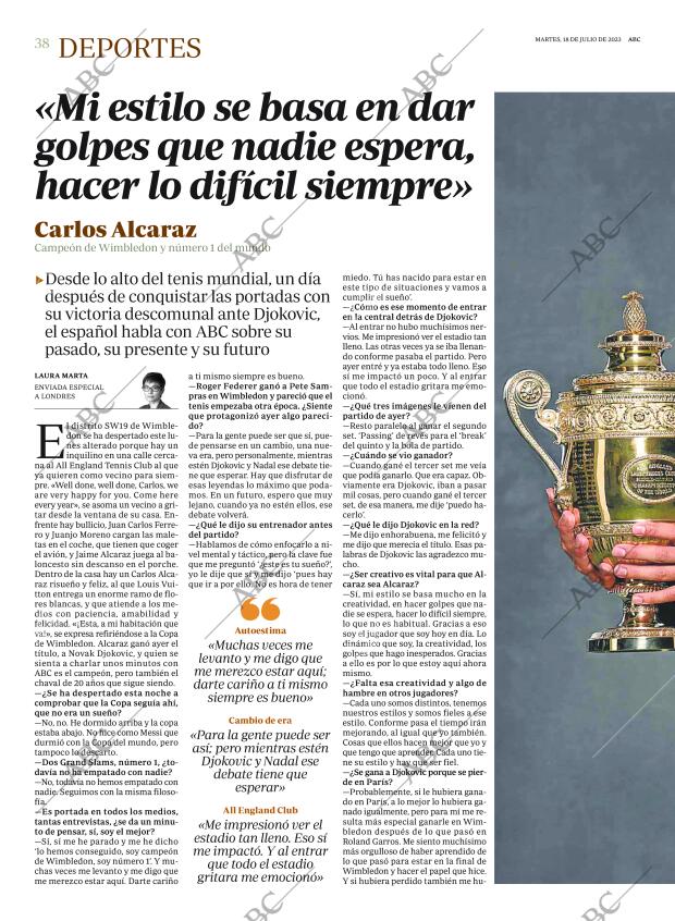ABC MADRID 18-07-2023 página 38