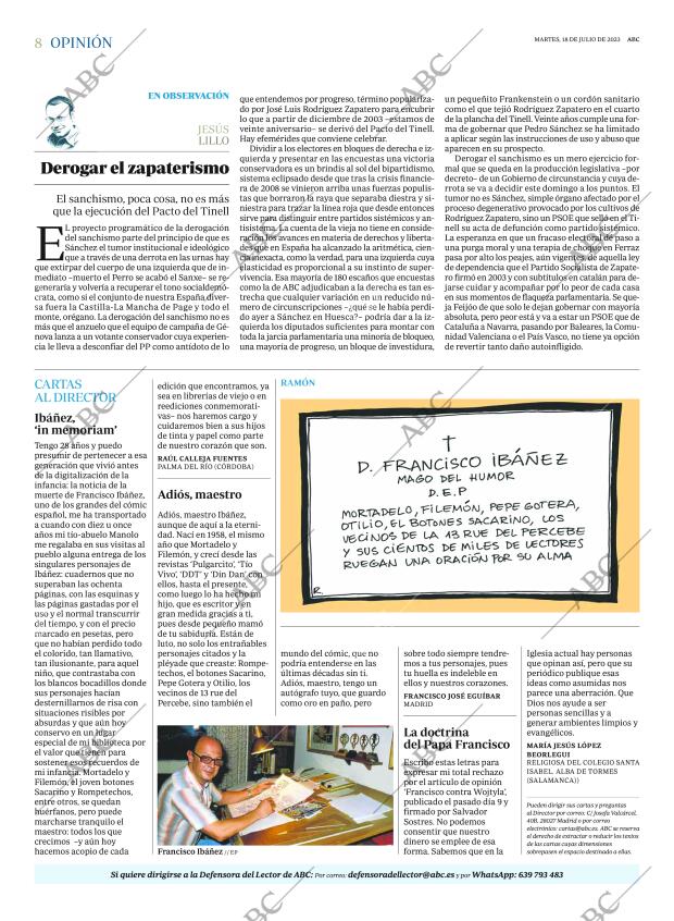 ABC MADRID 18-07-2023 página 8