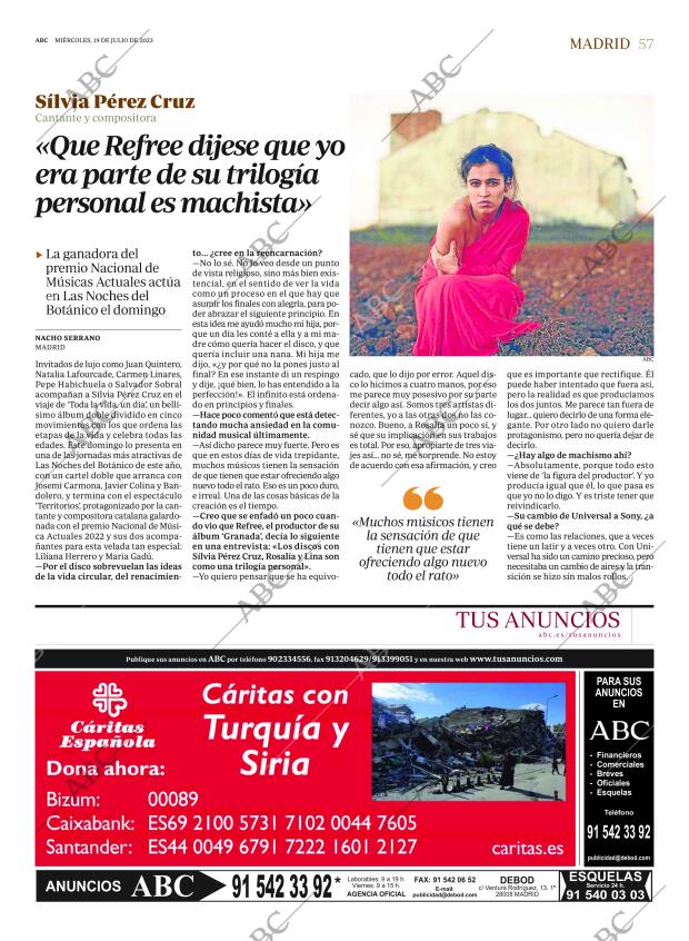 ABC MADRID 19-07-2023 página 57