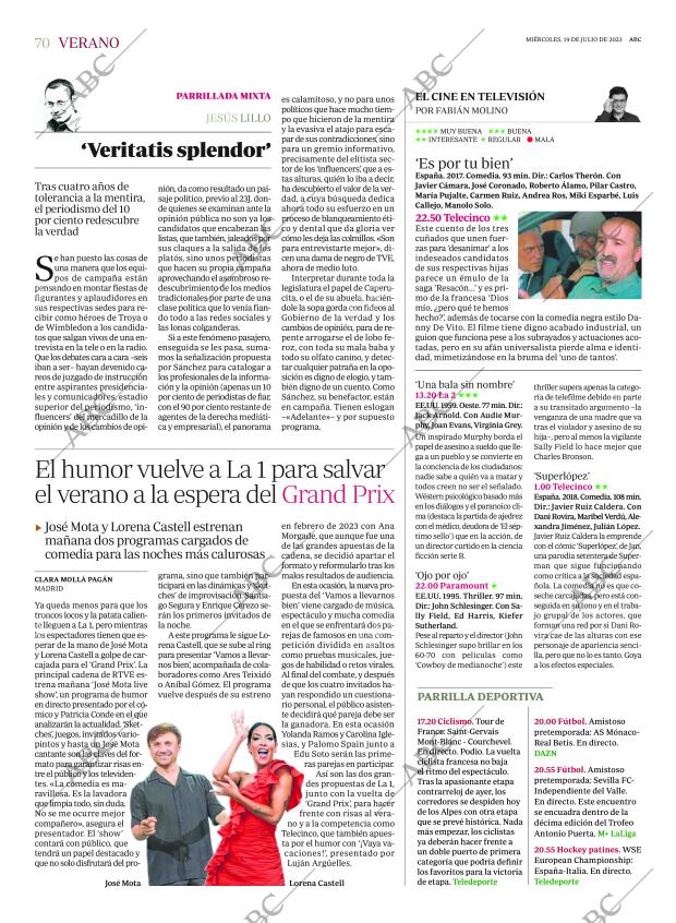ABC MADRID 19-07-2023 página 70