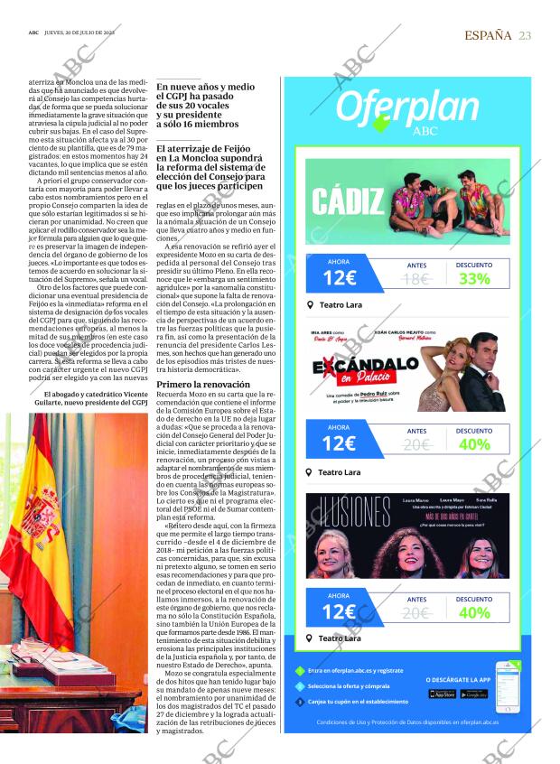 ABC MADRID 20-07-2023 página 23