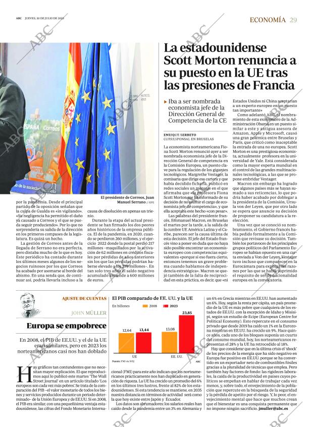 ABC MADRID 20-07-2023 página 29