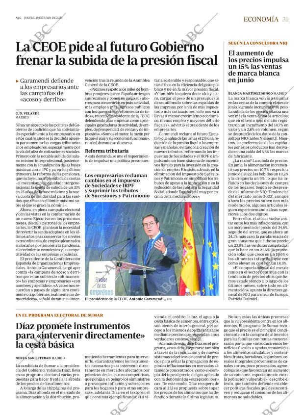 ABC MADRID 20-07-2023 página 31