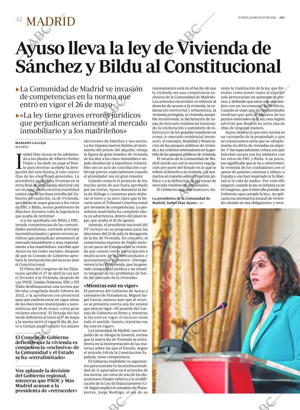 ABC MADRID 20-07-2023 página 42