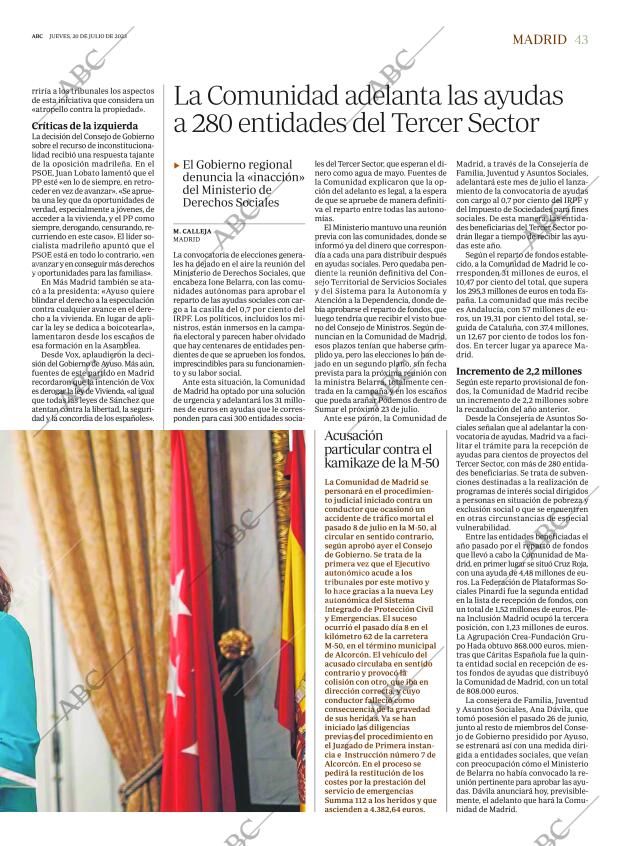 ABC MADRID 20-07-2023 página 43