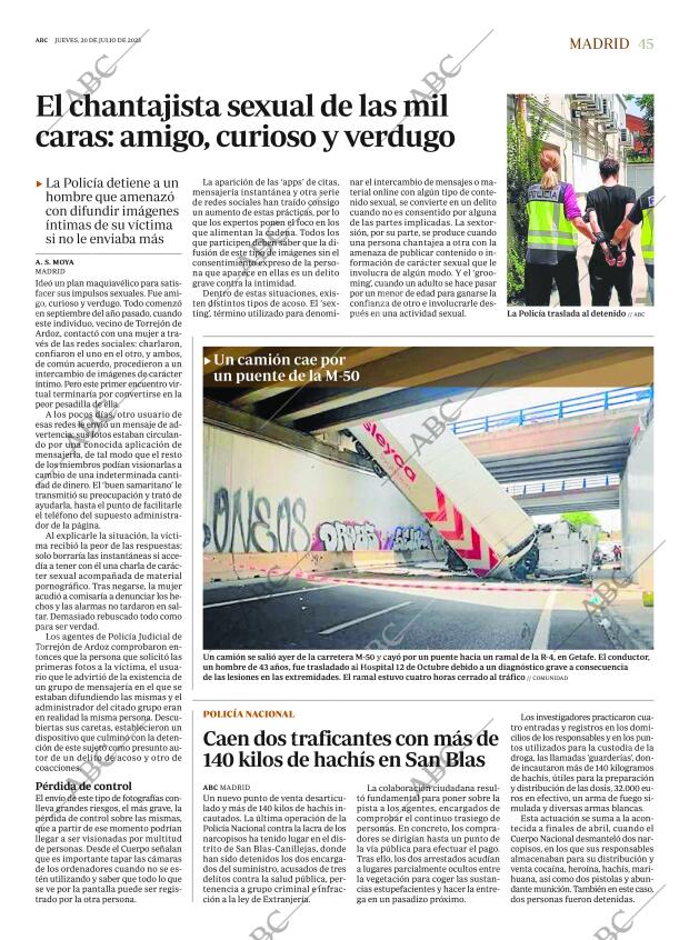 ABC MADRID 20-07-2023 página 45