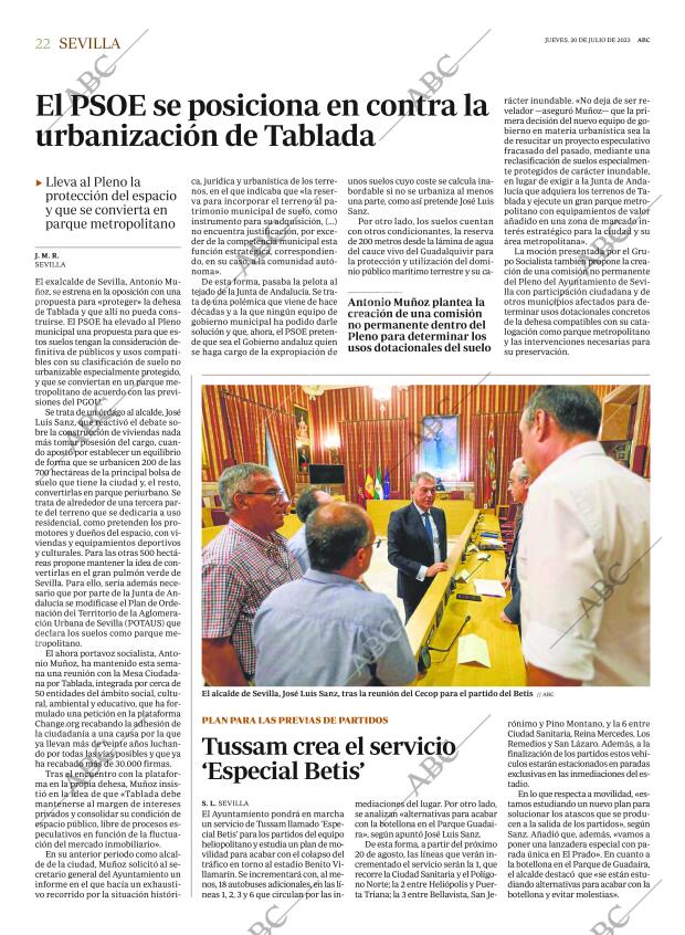 ABC SEVILLA 20-07-2023 página 22