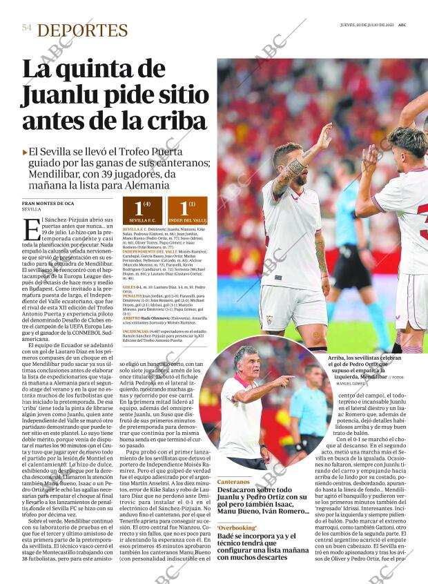 ABC SEVILLA 20-07-2023 página 54