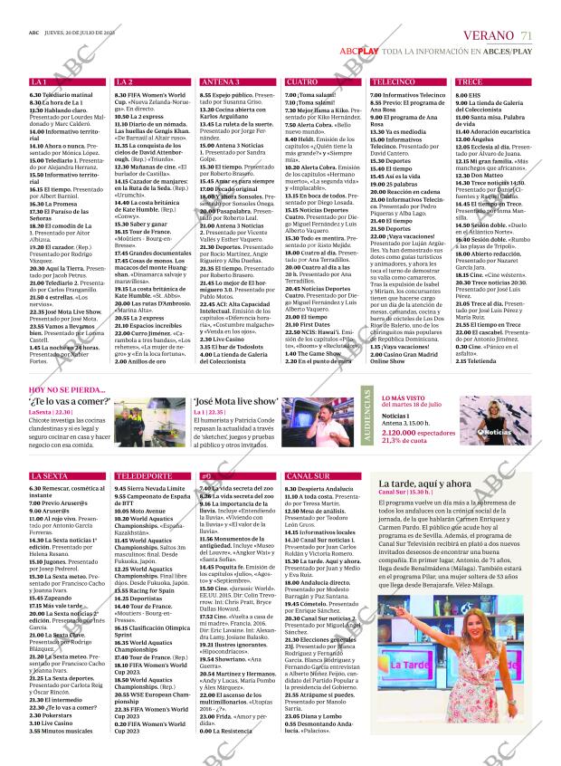 ABC SEVILLA 20-07-2023 página 71