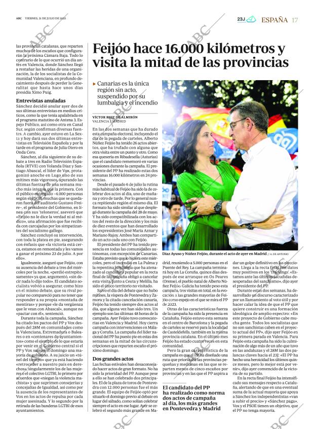ABC MADRID 21-07-2023 página 17