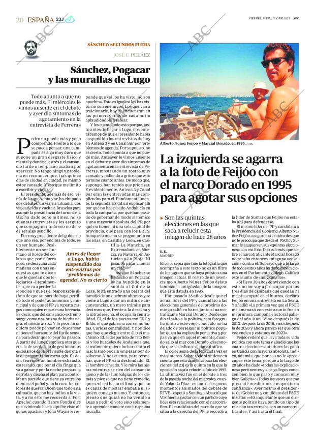 ABC MADRID 21-07-2023 página 20