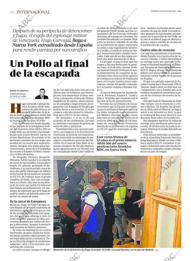 ABC MADRID 21-07-2023 página 30
