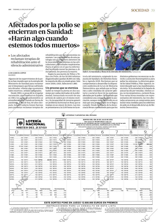 ABC MADRID 21-07-2023 página 39