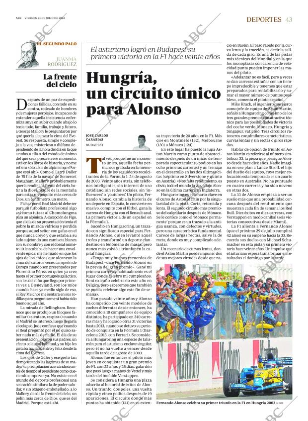ABC MADRID 21-07-2023 página 43